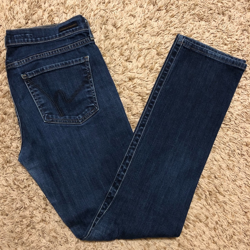 Citizens of Humanity Elson Jeans Mid Rise Straight